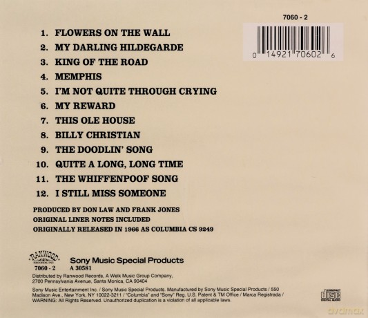Statler Brothers: Flowers on the Wall [CD]