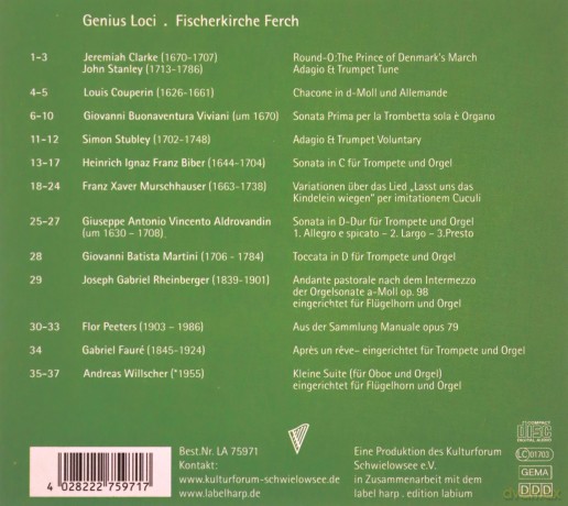 Plietsch,Knappe: Genius Loci-der Geist des Or [CD]