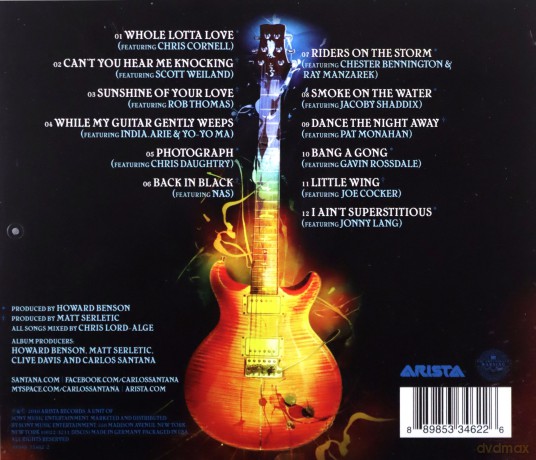 Santana: Guitar Heaven: The Greatest Guitar Classics Of All Time [CD]