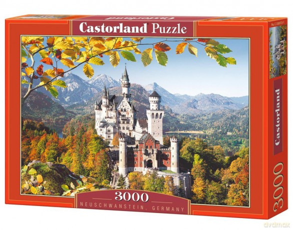 CASTOR 3000 Zamek Neuschwanstein 300013 [PUZZLE]
