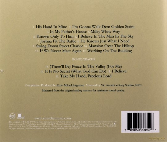 Presley, Elvis: His Hand in Mine [CD]