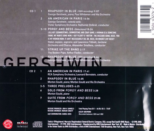 Historic Gershwin Recordings [2CD]