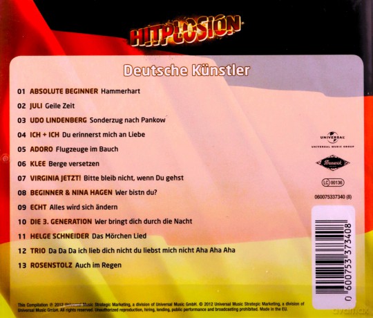 Hitplosion - Deutsche Knstler [CD]