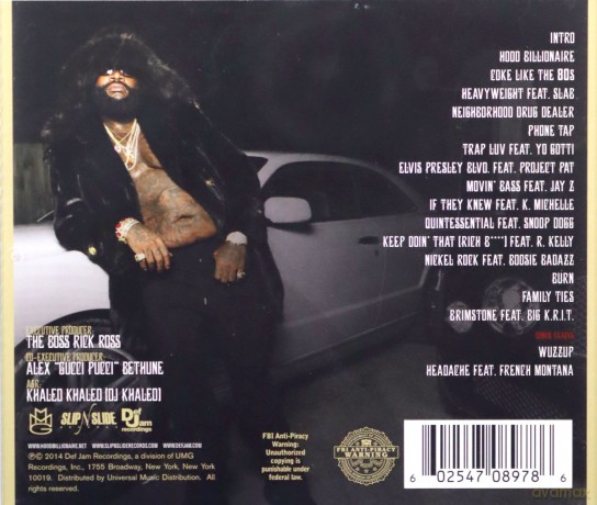 Ross, Rick: Hood Billionaire [CD]