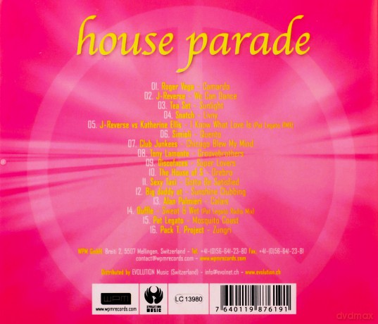 House Parade-Before Party [CD]