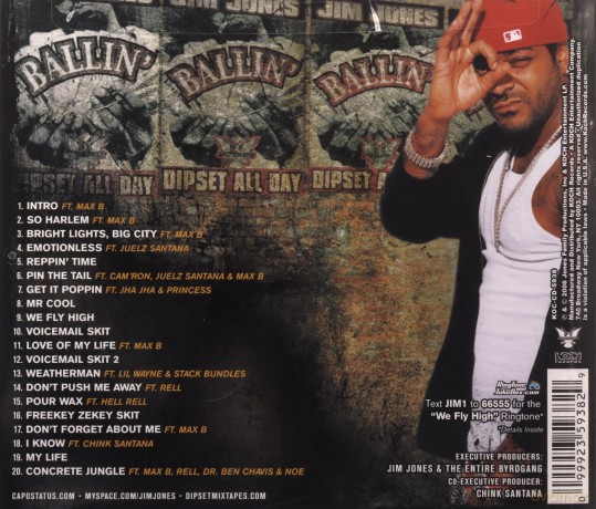 Jim Jones: Hustlers P.O.M.E.[Edited] [CD]