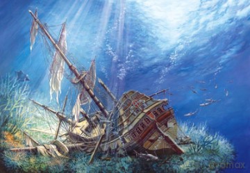 CASTOR 2000 Zatopiony Galleon 200252 [PUZZLE]
