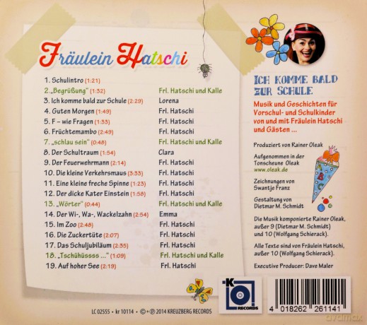 Fräulein Hatschi: Ich Komme Bald zur Schule [CD]