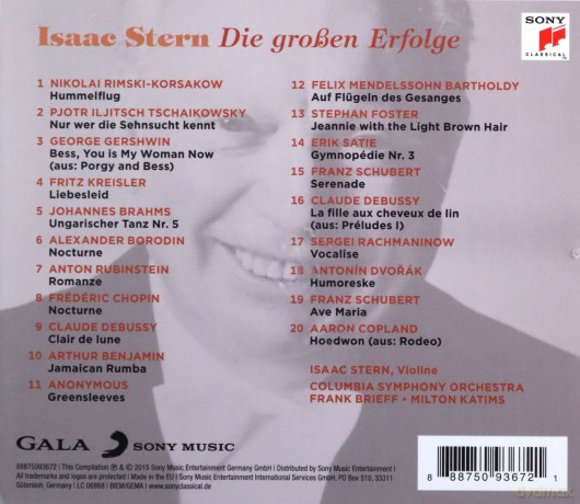 Stern,Isaac: Isaac Stern-der Legendre Geiger [CD]