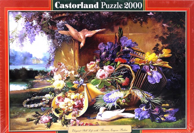 CASTOR 2000 Elegant Still Life Flowe 200276 [PUZZLE]