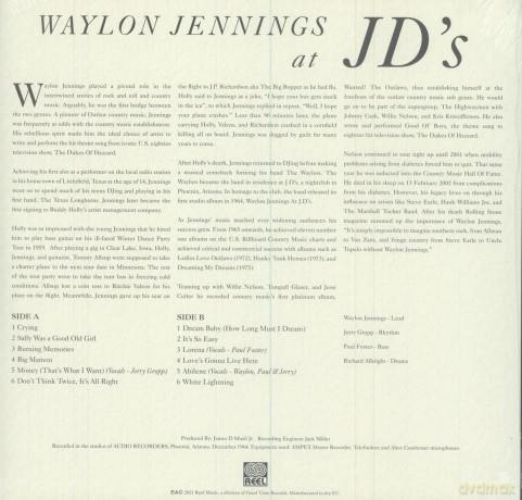 Waylon Jennings: Jds [Winyl]