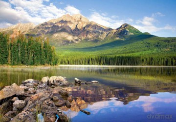 CASTOR 1500 Kanada - Piramida Lake 150595 [PUZZLE]