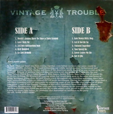 Vintage Trouble: JUKE JOINT GEMS [Winyl]