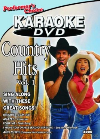Karaoke: Karaoke - Performers Choice: Country Hits Vol.01 [DVD]