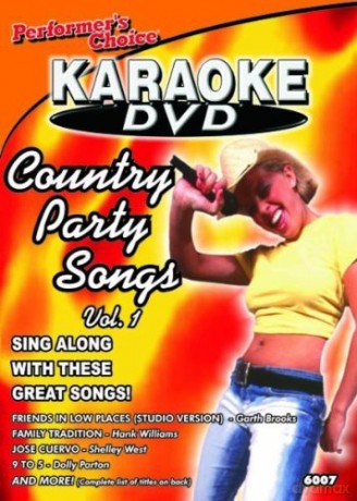 Karaoke: Karaoke - Performers Choice: Country Party Songs Vol.01 [DVD]