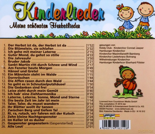 Kinderlieder-Meine Schnsten Herbstlieder [CD]