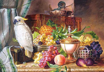 CASTOR 3000 Martwa natura z papugą 300143 [PUZZLE]