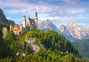 CASTOR 2000 Zamek Neuschwanstein 200290 [PUZZLE]
