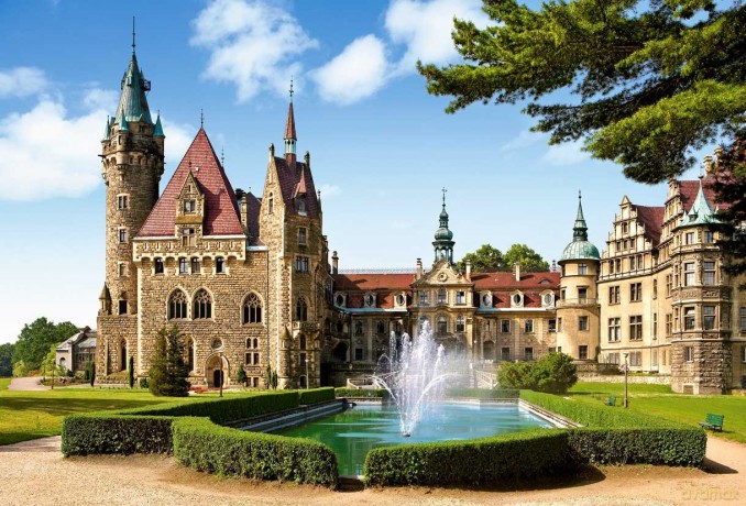 CASTOR 1500 Polska - Zamek Moszna 150670 [PUZZLE]