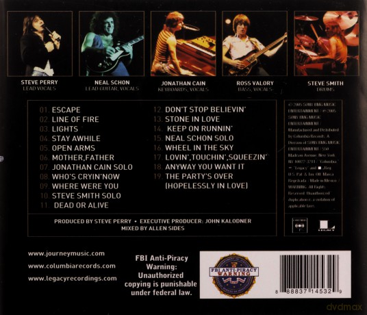Journey: Live In Houston [CD]