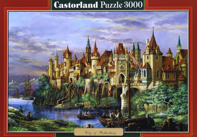 CASTOR 3000 Miasto Rathenburg 300174 [PUZZLE]