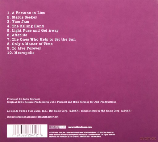 Dream Theater: Lost Not Forgotten Archives: When Dream And Day Reunite [CD]