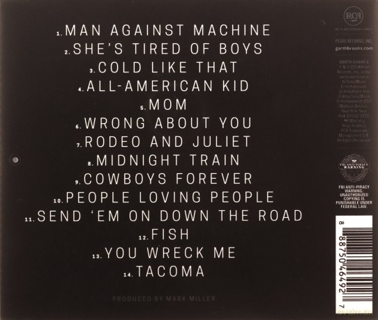 Brooks Garth: Man Against Machine [CD]
