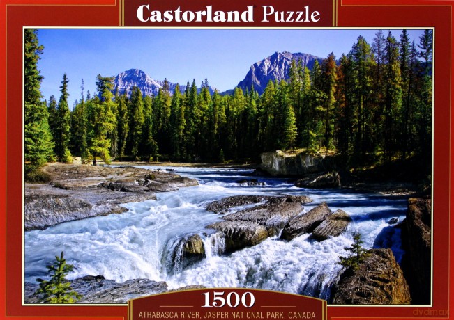 CASTOR 1500 Kanada - Jasper Nat.Park 150762 [PUZZLE]