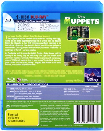 Muppety: Poza prawem [Blu-Ray]
