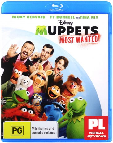 Muppety: Poza prawem [Blu-Ray]