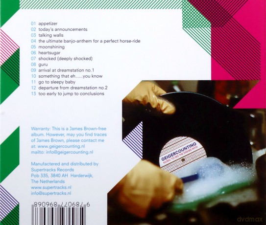 Geigercounting: Music to Do the Dishes With [CD]