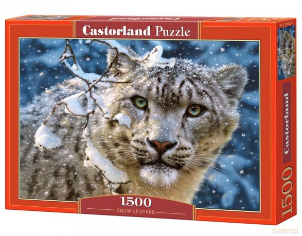 CASTOR 1500 Zimowy leopard 150823 [PUZZLE]
