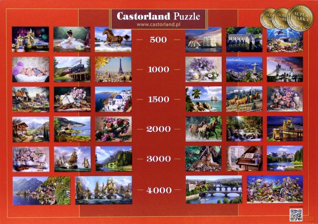 CASTOR 1500 Zimowy leopard 150823 [PUZZLE]