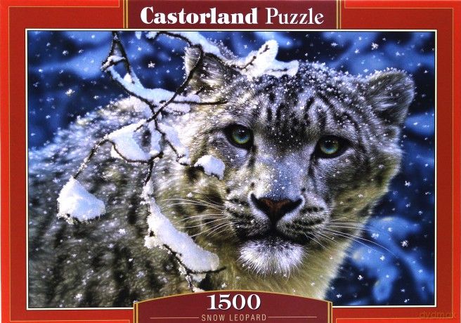 CASTOR 1500 Zimowy leopard 150823 [PUZZLE]