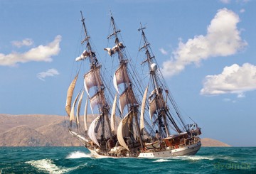 CASTOR 1500 Żaglowiec Sailing Adve 150830 [PUZZLE]