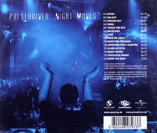 Pulsedriver: Night Moves [CD]