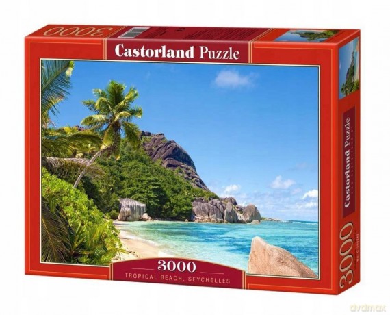CASTOR 3000 Tropikalna Plaża Szeszele 300228 [PUZZLE]