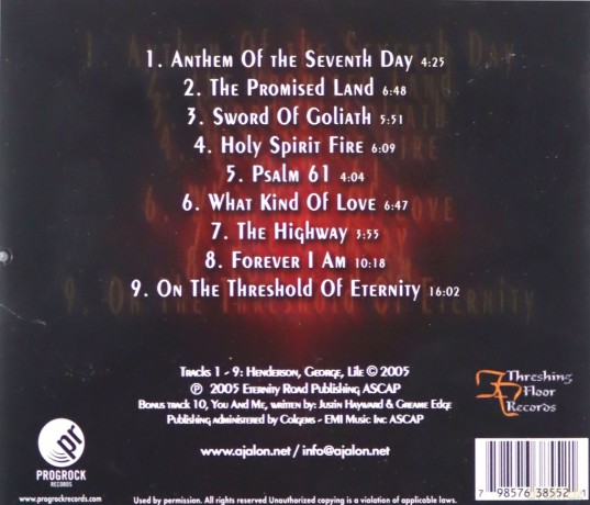 Ajalon: On the Threshold of Eternity [CD]