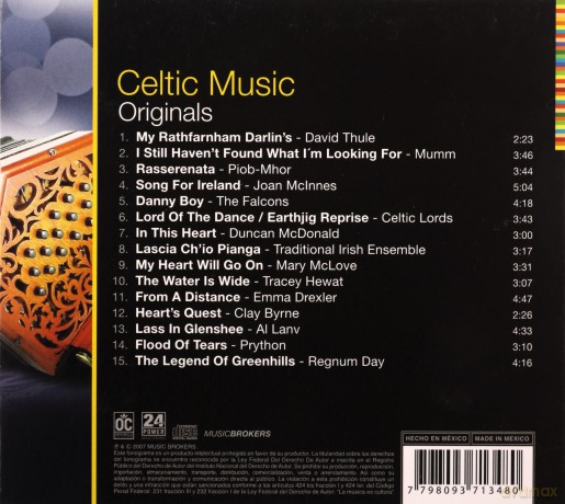 Originals-Celtic Music [CD]