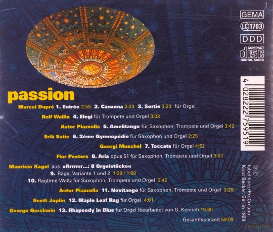 Passion [CD]
