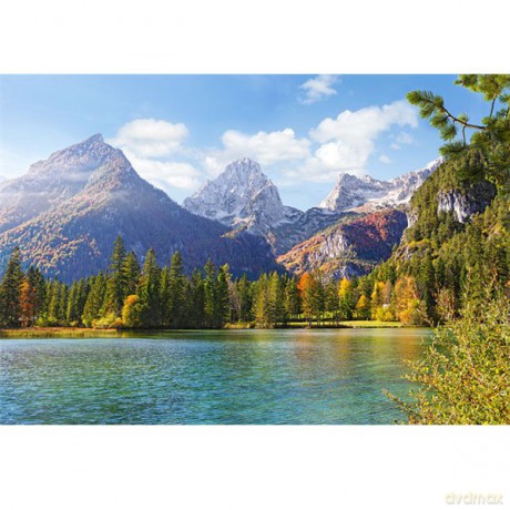 CASTOR 1500 Szczyty Moutain Nad Jeziorem 150946 [PUZZLE]