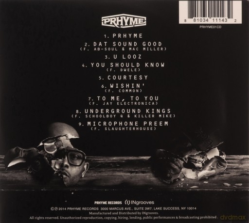 Prhyme: Prhyme [CD]