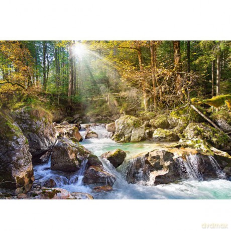 CASTOR 2000 Słoneczny potok leśny 200382 [PUZZLE]