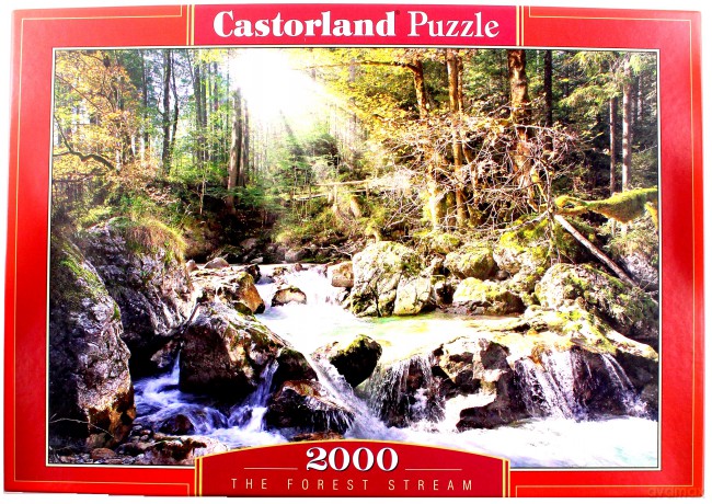 CASTOR 2000 Słoneczny potok leśny 200382 [PUZZLE]