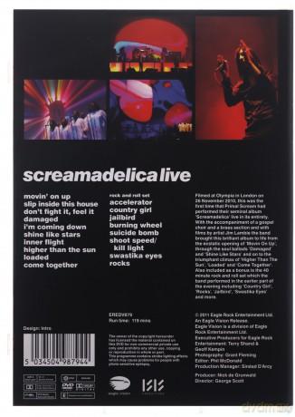 Primal Scream: Primal Scream - Screamadelica Live! [DVD]