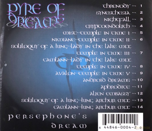 Persephone's Dream: Pyre of Dreams [CD]