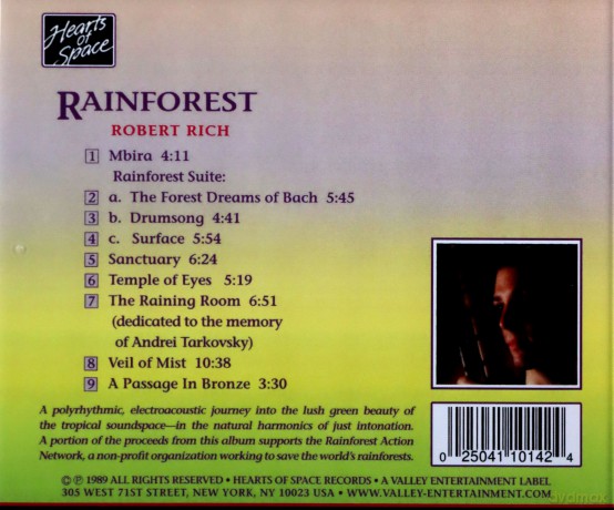 Rich,Robert: Rainforest [CD]