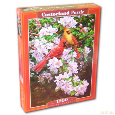 CASTOR 1500 Papugi, romanse wiosną 150997 [PUZZLE]