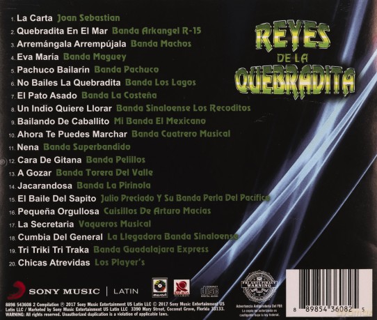 Reyes De La Quebradita [CD]