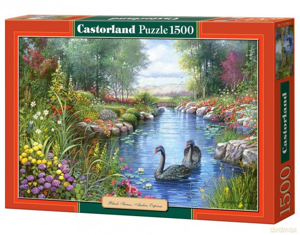 CASTOR 1500 Czarne Łabędzie, Orpinas 151042 [PUZZLE]